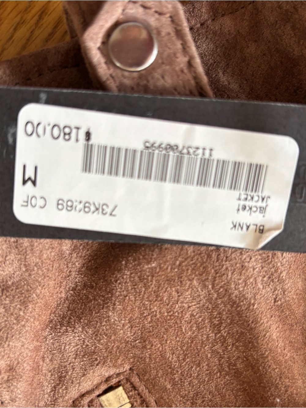 Brand New Brown Suede Women's Leather Jacket